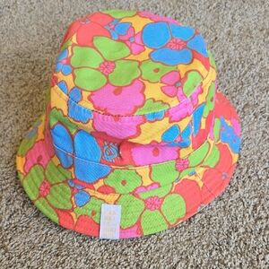 Frankie's Bikinis Multicolor Floral Hat